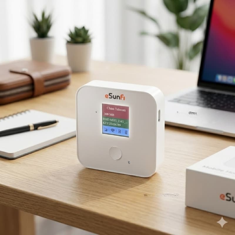 4G LTE eSIM hotspot