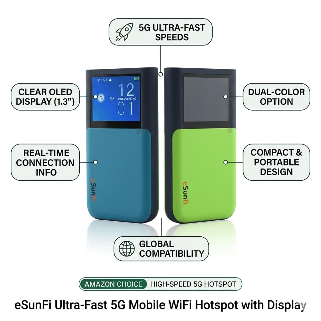 eSIM Hotspot for international travel
