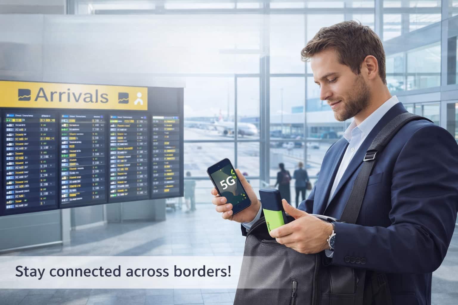 Portable eSunFi 5G hotspot