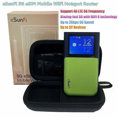 eSIM portable WiFi