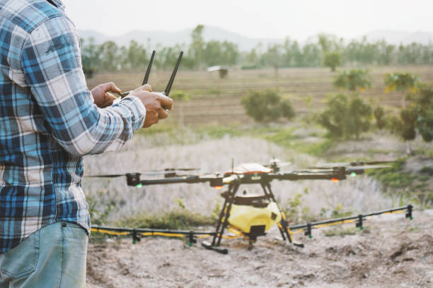 agricultural drone signal enhancement